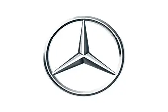 The image shows the Mercedes-Benz logo, featuring a silver, stylized three-pointed star enclosed within a circle. This emblem represents the brand’s presence on land, sea, and air. Just like the precision of a locksmith in Miami, FL, this logo symbolizes reliability and mastery.