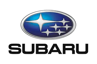 The image displays the Subaru logo, an oval with a blue background and six silver stars. Beneath it, in bold black capital letters, is the word SUBARU. Just like finding a reliable locksmith near me, this emblem exudes trust and reliability.